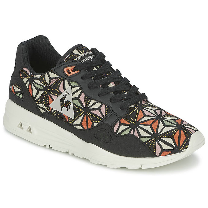 Le Coq Sportif R900 Femme Graphic Noir / Multicolore Chaussures Baskets Basses